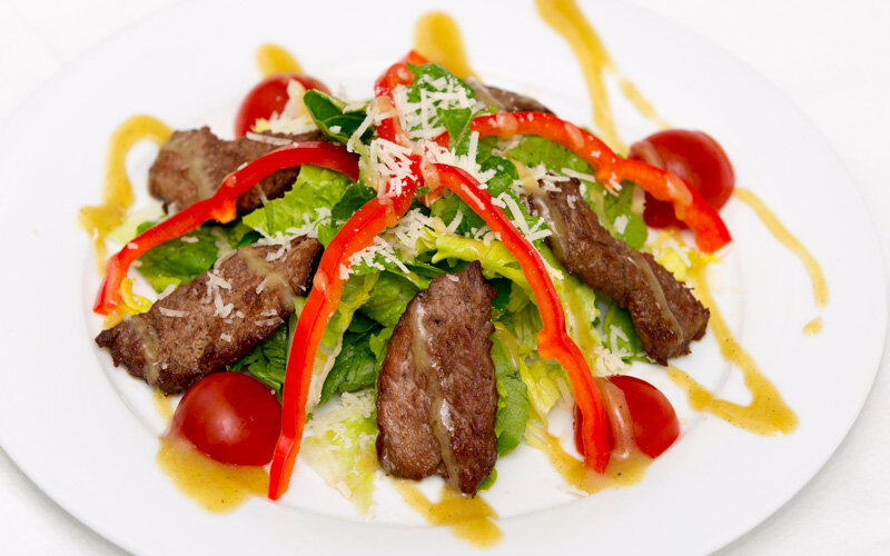 Салат из говядины