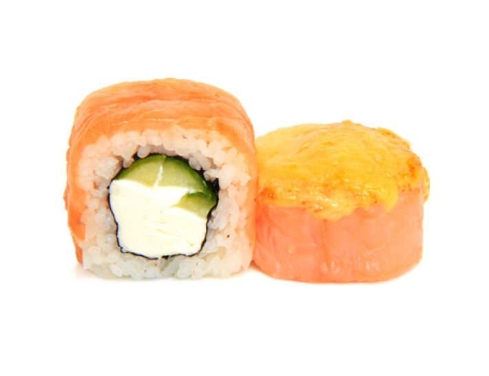 Запечённый ролл «Филадельфия Хот»