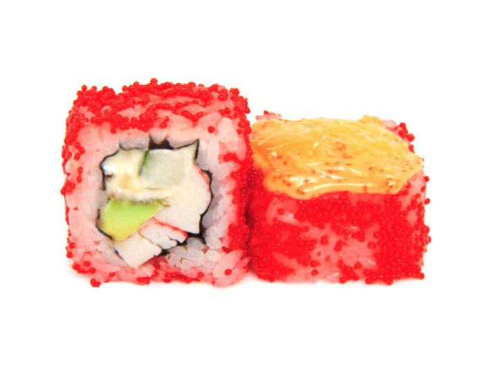 Запечённый ролл «Калифорния хот»