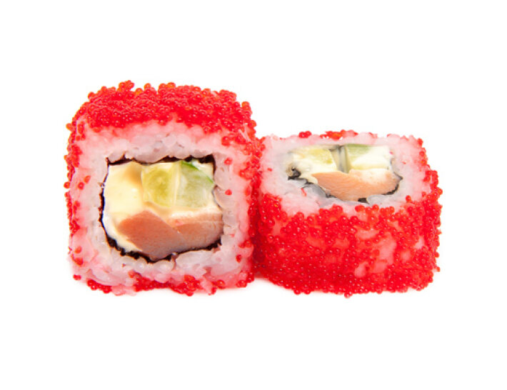 Ролл «Калифорния» с лососем