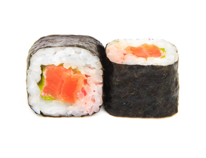 Острый ролл «Лосось»