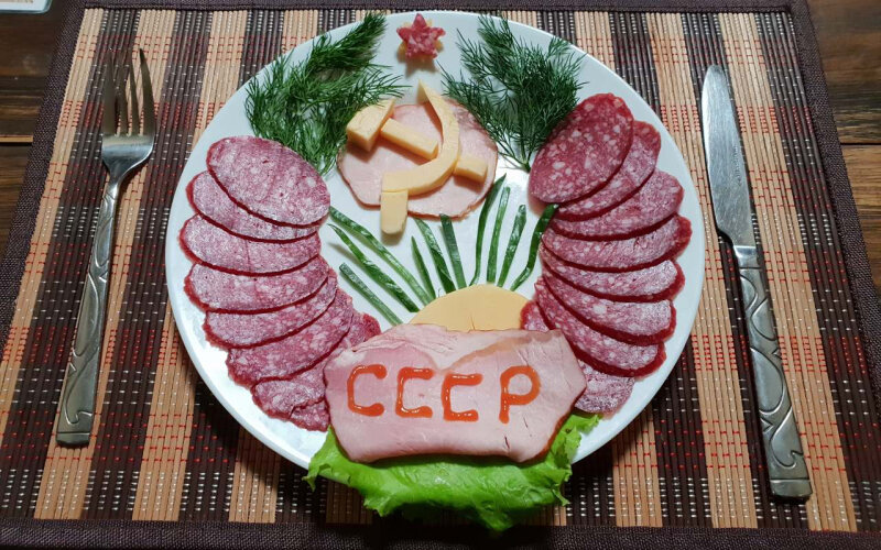 Закуска «Герб СССР»