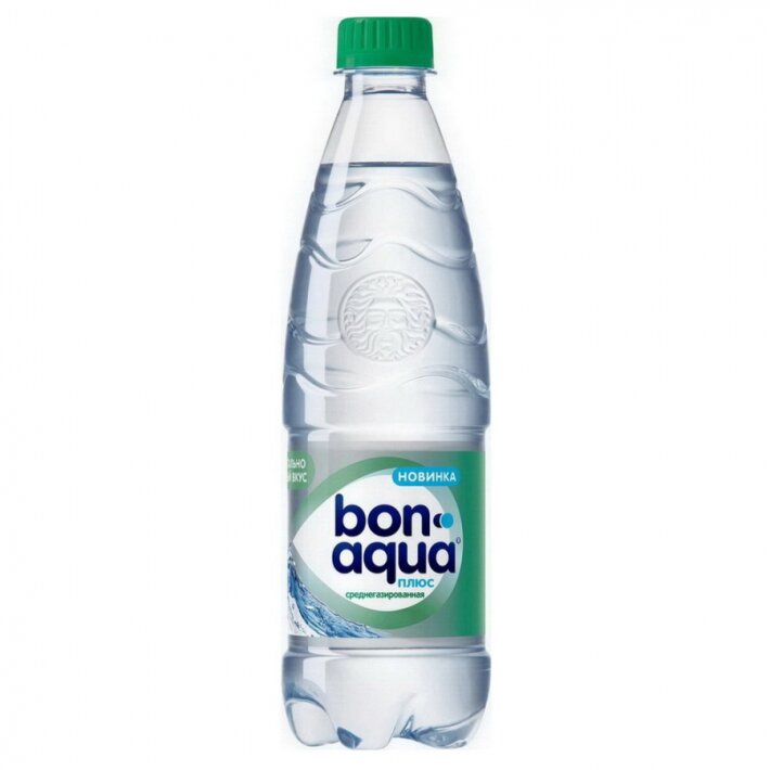 Вода BonAqua среднегазированная