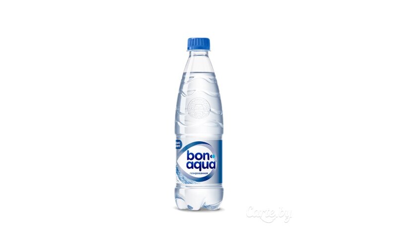 Вода «BonAqua» сильногазированная