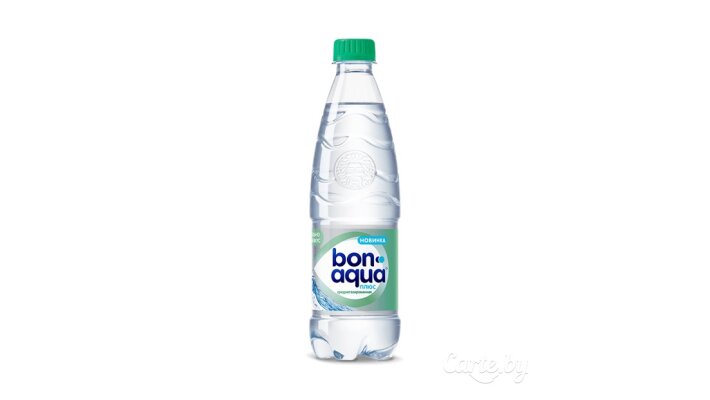 Вода «BonAqua» среднегазированная