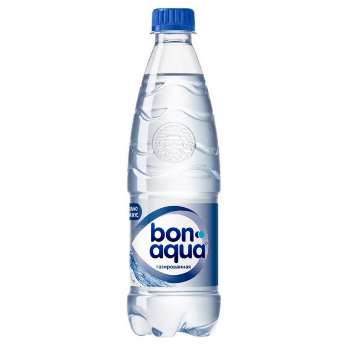 Вода BonAqua сильногазированная