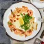 Жареные креветки с хрустящим хлебом
