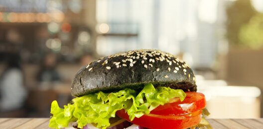 Black burger с говяжьей котлетой