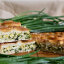 Пирог с курицей, яйцом и зелёным луком