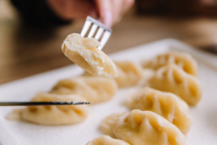 Вареники с творогом