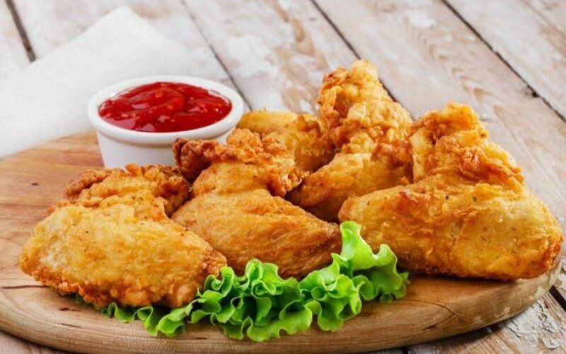 Крылышки куриные острые в панировке