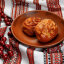 Пирожки с грудинкой, грибами и луком