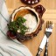 Драники с уткой и беконом