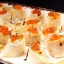 Рулетики с икрой и творожным кремом