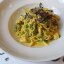 Паста Карри с курицей и горошком