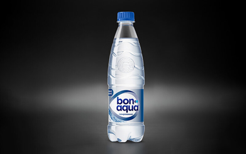 Вода питьевая «BonAqua» среднегазированная