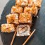 Ролл с копчёным кальмаром
