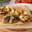 Блины Курица, грибы, сыр
