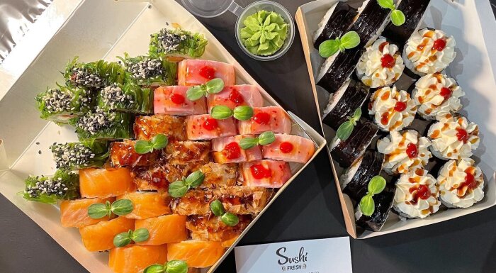 Служба доставки Sushi fresh