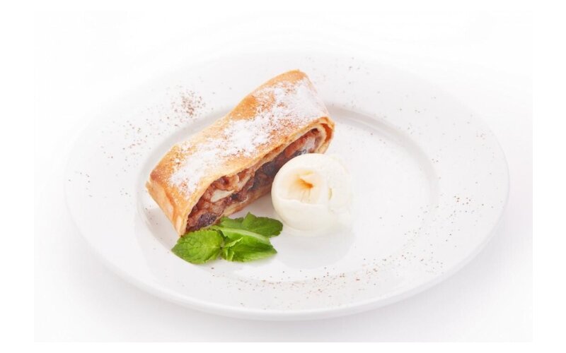 Штрудель яблочный