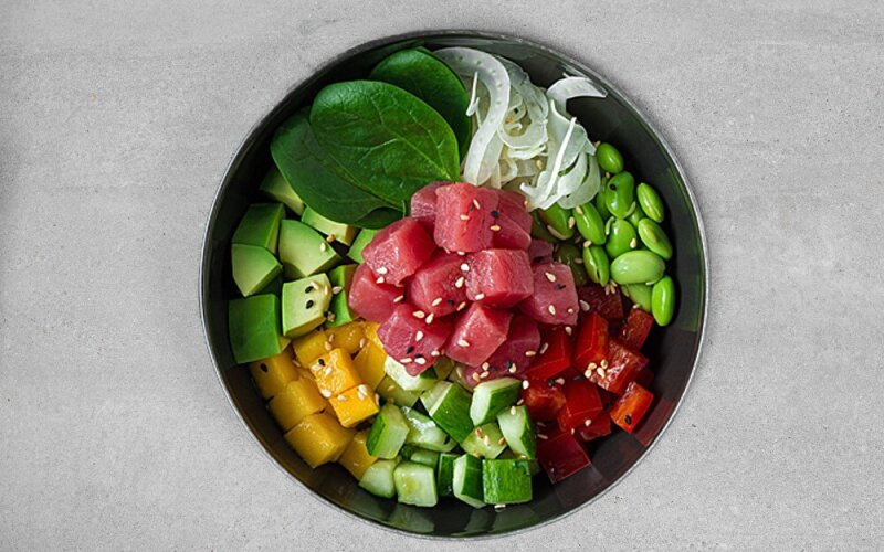 По́ке Боул с тунцом