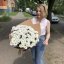 Букет из 201 ромашки (15 веток хризантем)