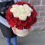 Композиция из 51 розы в коробке