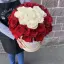 Композиция из 51 розы в коробке