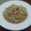 Салат из ростков сои (горячий салат)