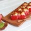 Ролл запечённый с лососем и сыром Пармезан