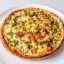 Французский киш с курицей и грибами Жюльен