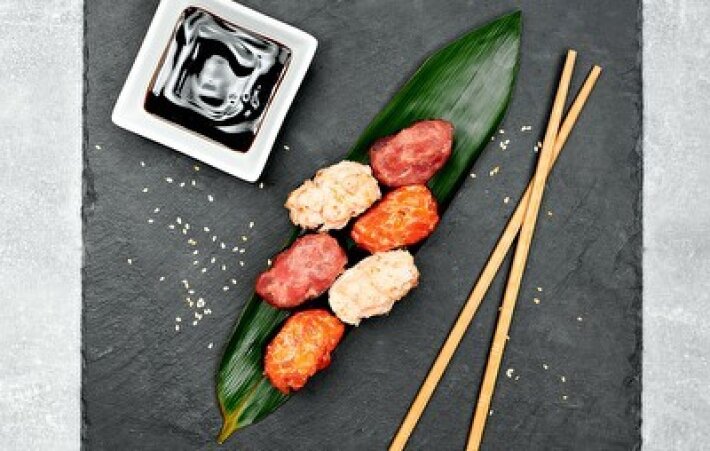 Сет из запеченных гунканов