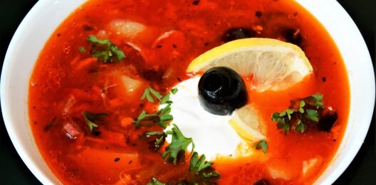 Солянка сборная мясная