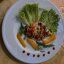 Форель запечённая с грибами