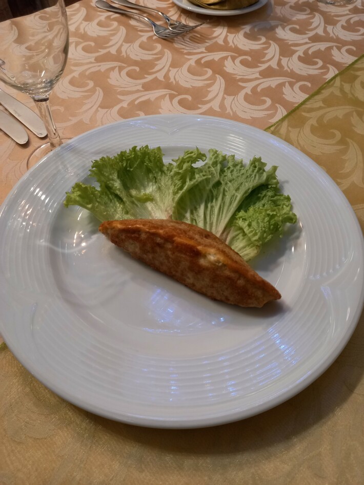 Котлета из птицы фаршир, грибами