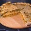 Пирог с капустой и грибами