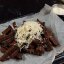 Гренки с пармезаном и соусом Цезарь