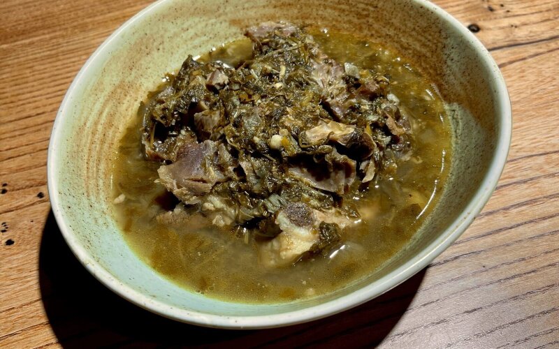 Чакапули с бараниной