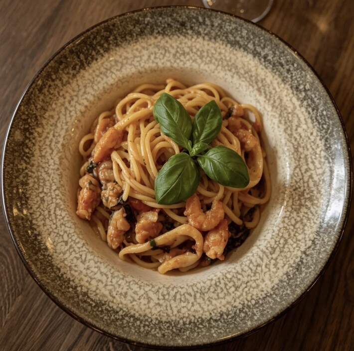 Спагетти frutti di mare