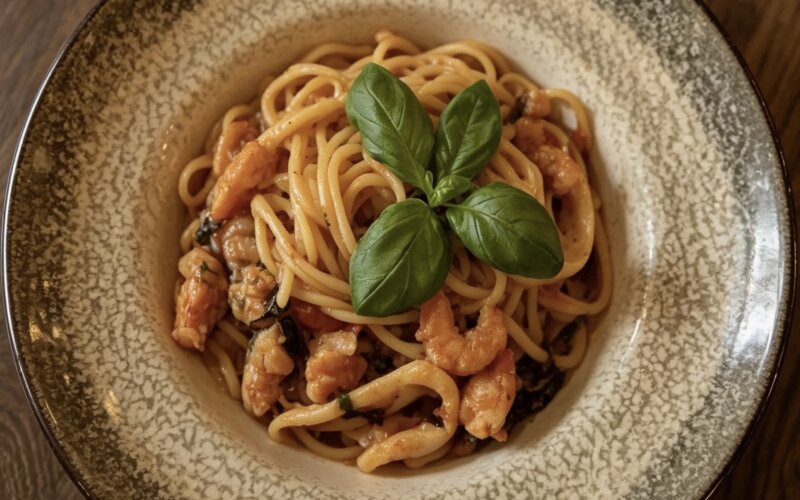 Спагетти frutti di mare