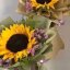 Букет с подсолнухом