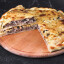 Пирог со свининой и грибами