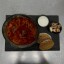 Борщ с говядиной и домашним салом