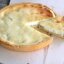 Пирог заливной с грушей и лимоном