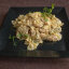 Фарфалле с курицей и грибами с сыром дорблю