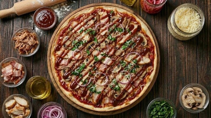 Пицца «Барбекю»