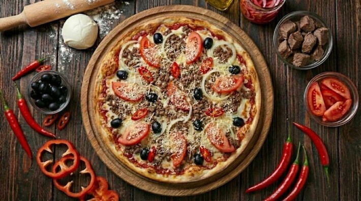 Пицца «Сицилийская», острая