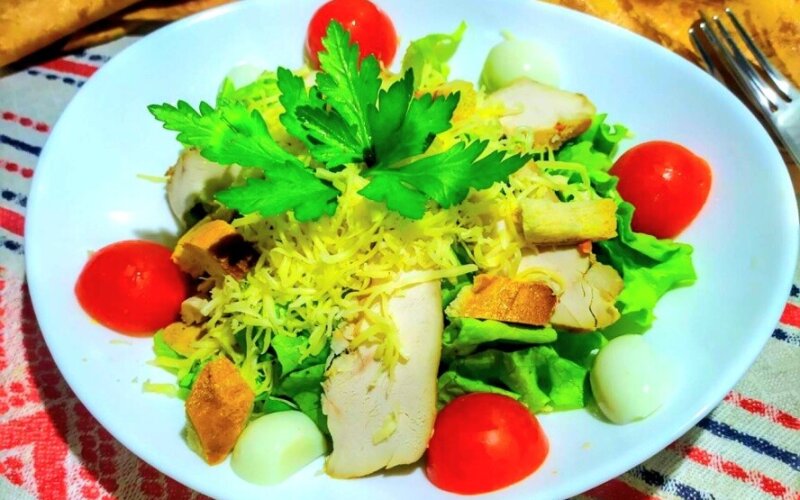 Салат «Цезарь»