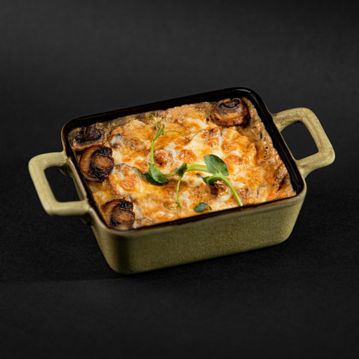 Жюльен с курицей и грибами