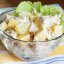 Салат-коктейль с курицей и ананасом